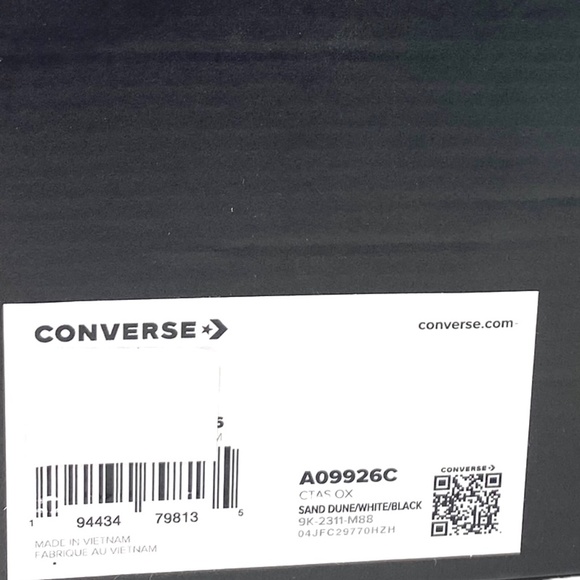 Converse Chuck Taylor OX Sand Dune Leather Casual Shoe Low Women's Size A09926C - Picture 8 of 9